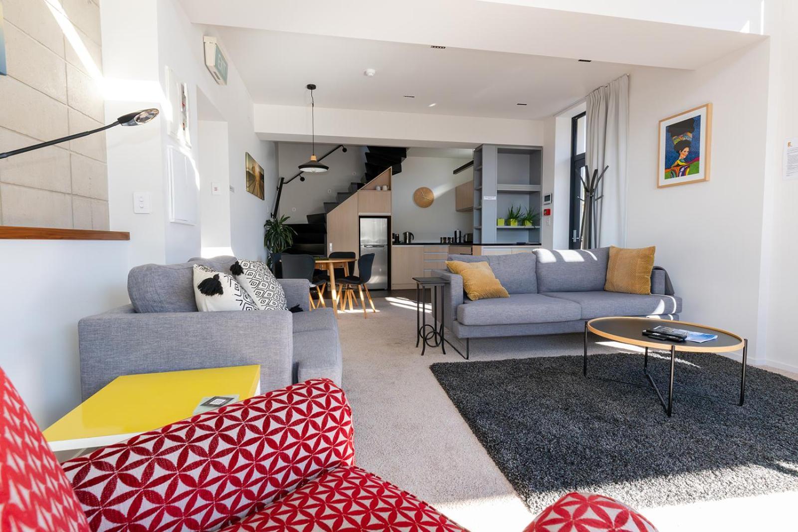 Deluxe Inner-City Apartment On Moray Dunedin Dış mekan fotoğraf